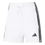 Шорты (WMNS) adidas 3-Stripes String Shorts 'White Black' - фото