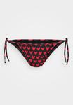 Низ бикини MOSCHINO SWIM SIDE TIE BRIEF, Red/Black/Black - фото 5