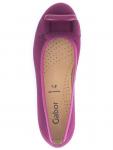 GABOR Балетки в темно-фиолетовом цвете - фото 6
