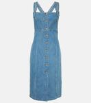 Джинсовое платье миди Patou, Ice Blue - фото