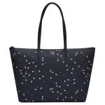 LACOSTE Поливинилхлоридная сумка-шоппер, Black Blue - фото