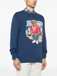 Свитер Polo Bear POLO RALPH LAUREN, синий - фото 3