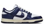 Кроссовки (WMNS) Nike Dunk Low 'Midnight Navy White', белый - фото 2