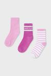 Детские носки 3 пары Mayoral, розовый - фото