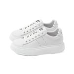 Женские низкие скейтерские кроссовки COMELY, экрю - фото 3