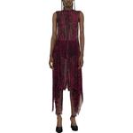 VERSACE Безрукавное платье Women's Rose Red - фото 4