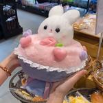 Плюшевая кукла Romantic Rabbit высотой 30 см BEIKEMIXUE - фото 9