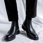 Ботинки Челси мужские черный Cachiotti - фото 8