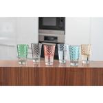 Набор бокалов OPTIC 300 мл, 6 предметов Leonardo, мультиколор - фото