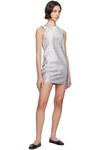 Серое мини-платье-трансформер JW Anderson - фото 4