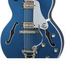 Электрогитара Epiphone Emperor Swingster with Pau Ferro Fretboard 2020 - Present - Delta Blue Metallic - фото 4