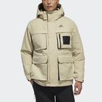 Куртка пуховая мужская Grassland Brown Adidas - фото 6