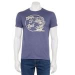 Мужская футболка с рисунком Keep it Reel Generic, цвет Navy Heather - фото