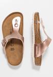 Шлепанцы GIZEH Birkenstock, цвет electric metallic copper - фото