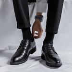 Туфли мужские низкие черный Luomaike - фото 2