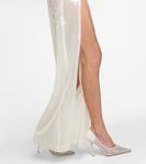 Свадебное платье из тюля с пайетками Nensi Dojaka, белый - фото 7