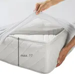 Простыня на резинке Eberswalde "водонепроницаемая белая 100x200 см" Erwin Müller - фото 3