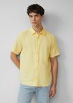 Рубашка на пуговицах классического кроя s.Oliver, желтый - фото 2
