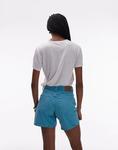 Джинсовые шорты Topshop Editor синего цвета - фото 3