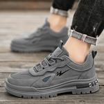 Кеды мужские, обувь для скейтбординга низкая черный Binary - фото 4