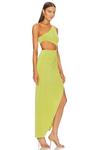 Платье Michael Costello x REVOLVE Annabelle Gown, цвет Chartreuse - фото 2
