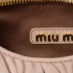 MIU MIU Кожаная сумка-полумесяц - фото 5