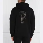 Толстовка обычного кроя Karl Lagerfeld, черный - фото 2