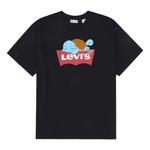 Футболка Levis x Pokmon Crossover Series Short Sleeve Unisex Black, черный - фото