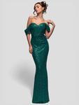Вечернее платье GODDIVA, темно-зеленый - фото 2