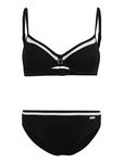 Комплект бикини LASCANA, черный - фото