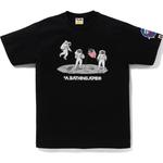 Футболка Bape Moon Landing A BATHING APE, черный - фото 2