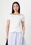 Футболка Vero Moda VMPANDA OFF SHOULDER , Bright White/White - фото 4