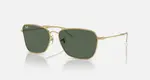 Солнцезащитные очки Ray-Ban CARAVAN REVERSE, зеленый - фото