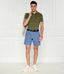 Шорты мужские Polo Ralph Lauren прямого кроя на пуговице, синий - фото 2