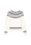 Джемпер DreiMaster Jumper, Offwhite Navy/Off-White - фото 5