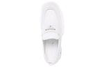 Кроссовки brushed leather monolith loafers 'white' Prada, белый - фото 3