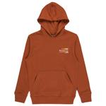 Детский компасный капюшон - толстовка с капюшоном Billabong, Rust - фото