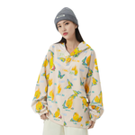 LINING Свитшот Women's Matte Ecru All Over Print - фото 5