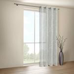 Штора с люверсами Gerster Kira, 235 см, серый/белый - фото 2