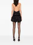 Кружевное мини-платье Cicely Retrofete, черный - фото 4