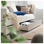 Ящик прикроватной тумбочки VIHALS IKEA, 200 см, белый - фото 6