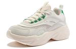 Кроссовки Cheese Running Women's Low-Top White/Green Qiaodan - фото 3