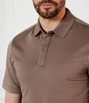 Рубашка поло Regular fit Boss, коричневый - фото 4