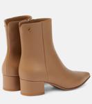 Кожаные ботильоны Lyell 45 Gianvito Rossi, Desert - фото 3