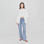 Lee Женская белая рубашка - фото 5