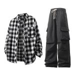 Футболка унисекс BRUMAIRE, красная клетка - фото 9