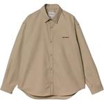 Скриптованный модуль футболка Carhartt WIP, хаки - фото 3