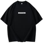 Футболка унисекс хлопковая розовая белая - фото 3