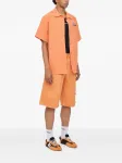 Джинсовые шорты с карманами MSGM, оранжевый - фото 3