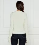 Свитер Regular fit Guess Jeans, белый - фото 3